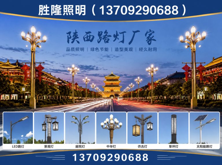鄠邑区LED路灯展示图